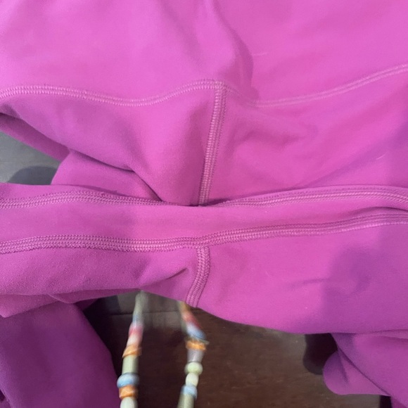 guc Lululemon Athletica align high-rise pant 25 inch Leggings 6 vivid plum - Picture 4 of 13